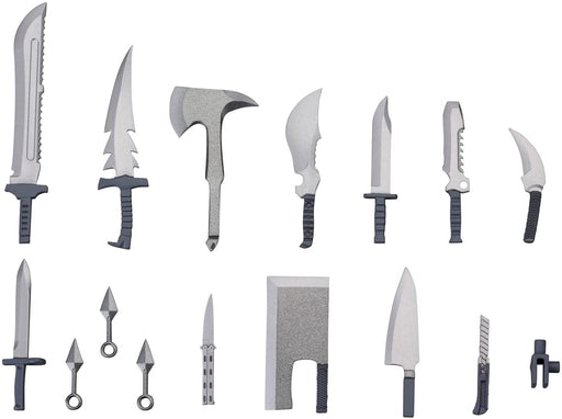 Kotobukiya Weapon Unit 34 Non-Scale Plastic Model Knife Set 66mm Length- Japan Figure Store - #1 Bring To You The Best Japanese Goods