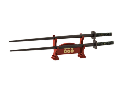 Kotobukiya Samurai Ninja Sword Chopsticks: Sarutobi Sasuke Stand Included- Japan Figure Store - #1 Bring To You The Best Japanese Goods
