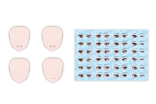 Kotobukiya Sosai Girls Garden Custom Face Decal Set 1/10 Scale 18mm Model- Japan Figure Store - #1 Bring To You The Best Japanese Goods
