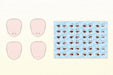 Kotobukiya Sosai Girls Garden Custom Face Decal Set 1/10 Scale 18mm Model- Japan Figure Store - #1 Bring To You The Best Japanese Goods