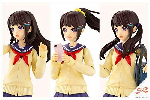 Kotobukiya Sousai Shojo Teien Madoka Yuki High School Winter Clothes 1/10 Kit- Japan Figure Store - #1 Bring To You The Best Japanese Goods
