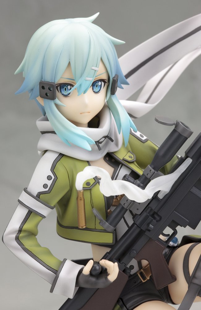 Kotobukiya Japan Sword Art Online Ii Sinon 1/8 Scale Pvc Figure- Japan Figure Store - #1 Bring To You The Best Japanese Goods