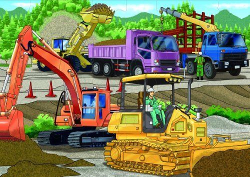 Kumon Publishing Kumon's Jigsaw Puzzle Step 3 Awesome Project Car- Japan Figure Store - #1 Bring To You The Best Japanese Goods