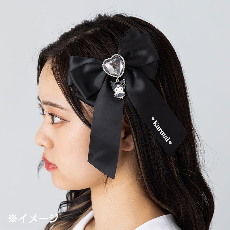 Kuromi Ribbon Hair Clip (Secret Melokuro)- Japan Figure Store - #1 Bring To You The Best Japanese Goods