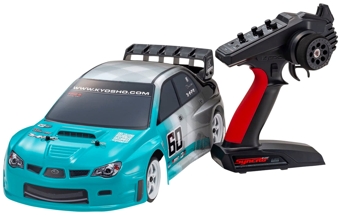 Kyosho FZ02-D 1/10 Subaru Impreza 2006 Mk2 ReadySet 34473T1- Japan Figure Store - #1 Bring To You The Best Japanese Goods