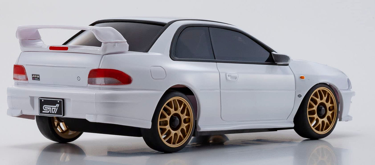 Kyosho Asc Ma020N Subaru Impreza 22B-Sti White- Japan Figure Store - #1 Bring To You The Best Japanese Goods