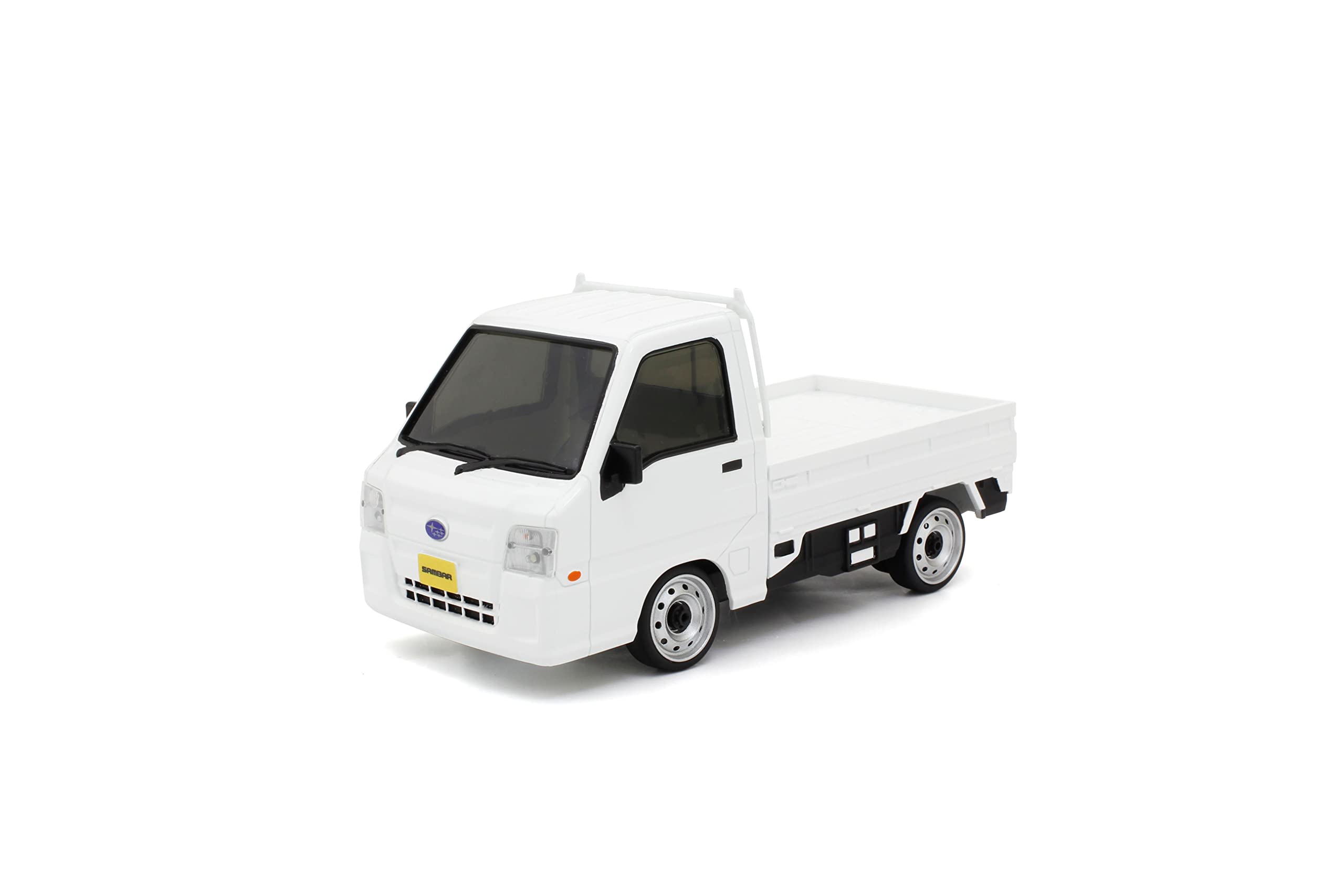 Kyosho Egg 1/28 Rc Light Truck Subaru Sambar 6th Gen White 66607- Japan Figure Store - #1 Bring To You The Best Japanese Goods
