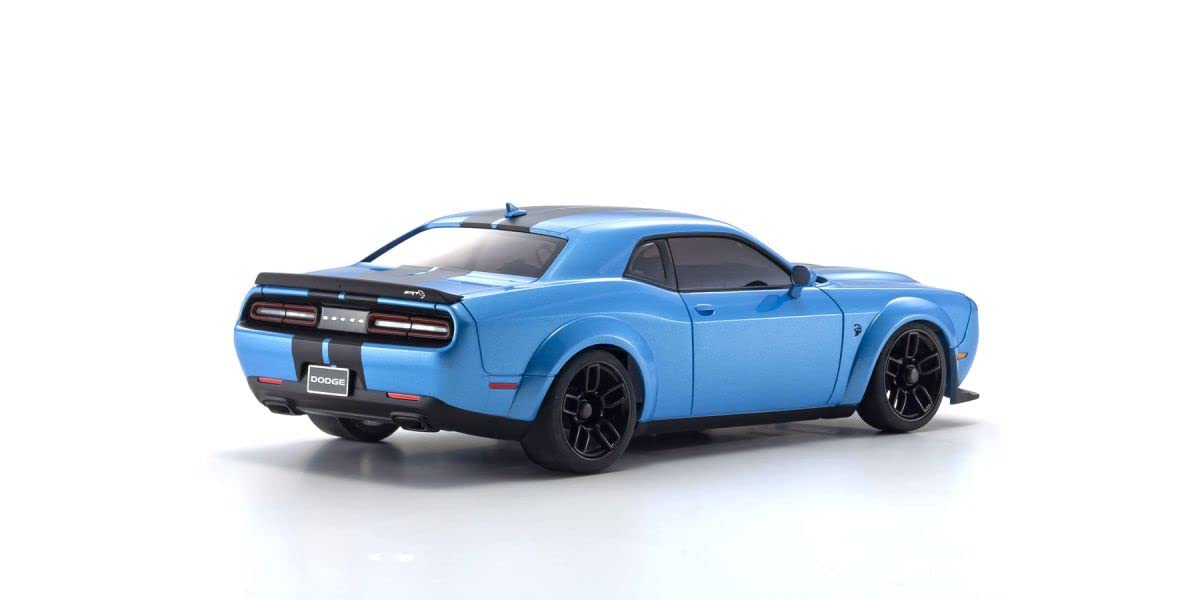 KYOSHO Rc Model Car Ready Set Mini-Z Awd Dodge Challenger Srt Hellcat Redeye B5 Blue 32621Bl- Japan Figure Store - #1 Bring To You The Best Japanese Goods