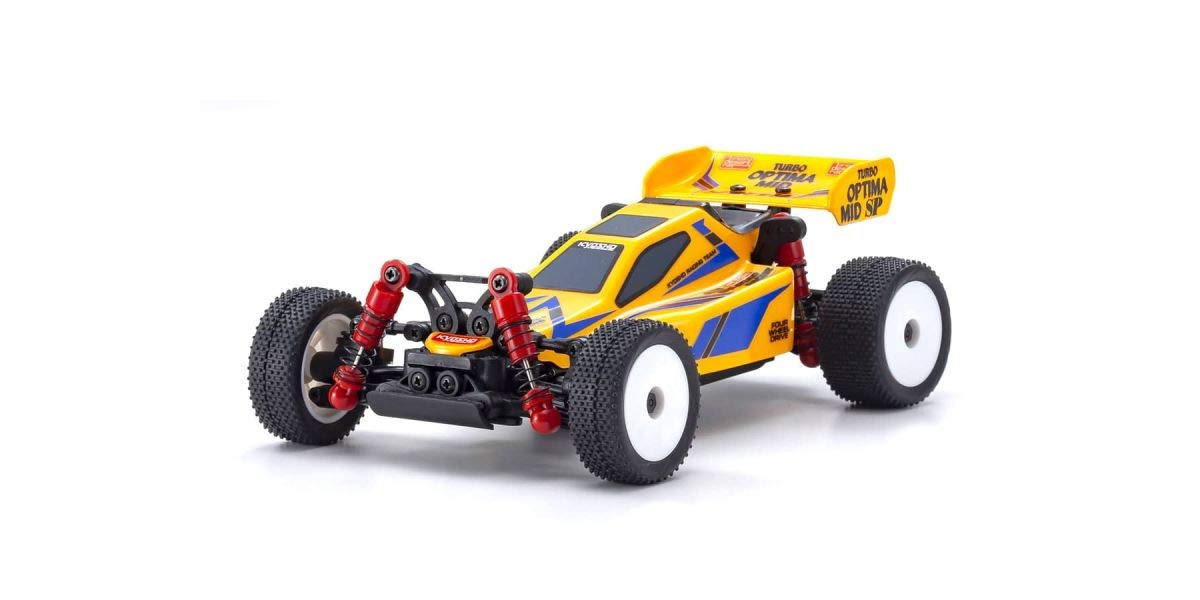 KYOSHO Rc Model Car Ready Set Mini-Z Buggy Turbo Optima Mid Special Yellow 32092Y- Japan Figure Store - #1 Bring To You The Best Japanese Goods