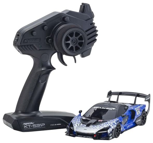 KYOSHO Rc Model Car Ready Set Mini-Z Rwd Mclaren Senna Gtr Blue 32340Bl- Japan Figure Store - #1 Bring To You The Best Japanese Goods