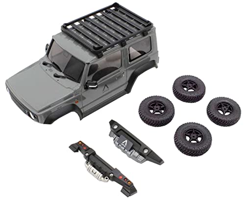 KYOSHO Mx-01 Apio Jimny Ts4 Medium Gray Rc Model Body Mxbt05G- Japan Figure Store - #1 Bring To You The Best Japanese Goods