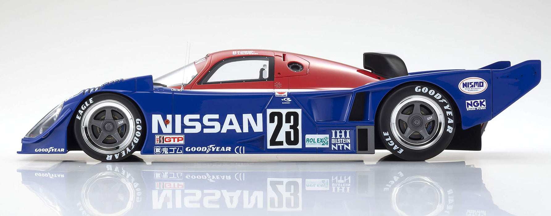 Kyosho 1/12 Nissan R91Cp #23 Blue/White/Red Ksr08666A- Japan Figure Store - #1 Bring To You The Best Japanese Goods