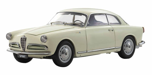 Kyosho 1/18 Alfa Romeo Giulietta Sprint White Ks08957W- Japan Figure Store - #1 Bring To You The Best Japanese Goods