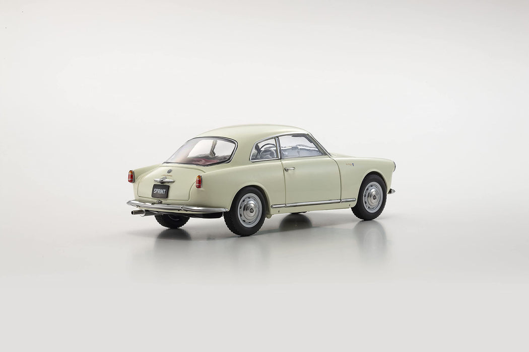 Kyosho 1/18 Alfa Romeo Giulietta Sprint White Ks08957W- Japan Figure Store - #1 Bring To You The Best Japanese Goods
