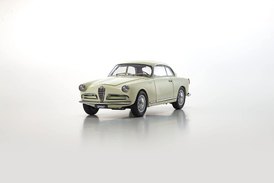Kyosho 1/18 Alfa Romeo Giulietta Sprint White Ks08957W- Japan Figure Store - #1 Bring To You The Best Japanese Goods