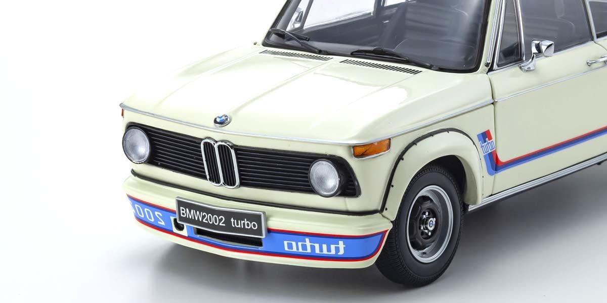 Kyosho 1/18 BMW 2002 Turbo Ks08544W White- Japan Figure Store - #1 Bring To You The Best Japanese Goods