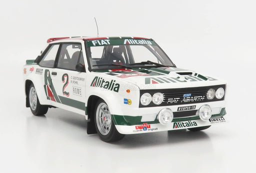 Kyosho 1/18 Fiat 131 Abarth 1978 Monte Carlo #2 Ks08376G- Japan Figure Store - #1 Bring To You The Best Japanese Goods