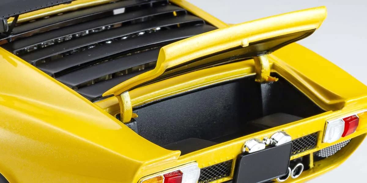Kyosho 1/18 Lamborghini Miura Svr Yellow/Black- Japan Figure Store - #1 Bring To You The Best Japanese Goods