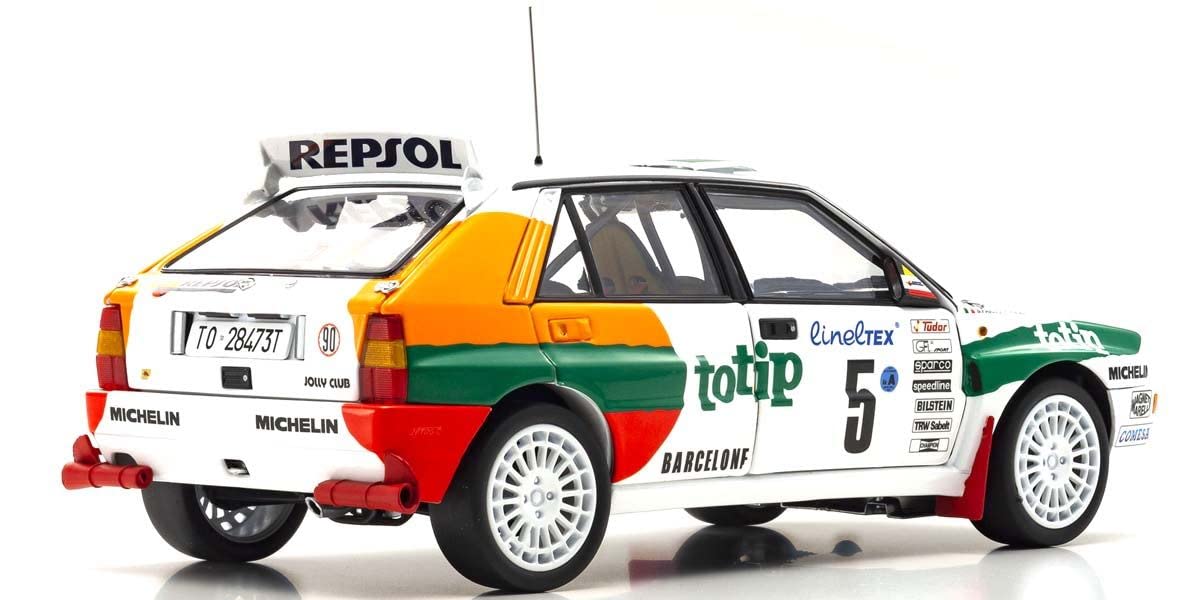Kyosho 1/18 Lancia Delta Hf Integrale #5 Monte Carlo Ky8348F- Japan Figure Store - #1 Bring To You The Best Japanese Goods
