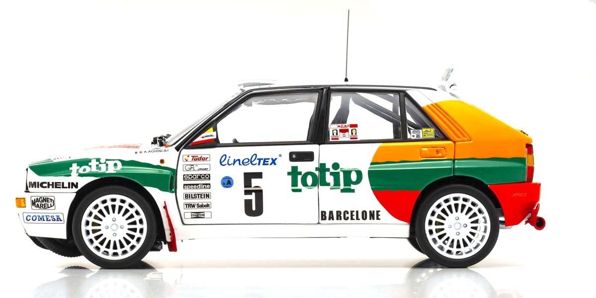 Kyosho 1/18 Lancia Delta Hf Integrale #5 Monte Carlo Ky8348F- Japan Figure Store - #1 Bring To You The Best Japanese Goods