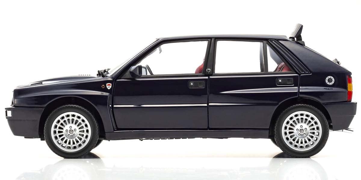 Kyosho 1/18 Lancia Delta HF Integrale Club Italia Blue Ky8343SC- Japan Figure Store - #1 Bring To You The Best Japanese Goods