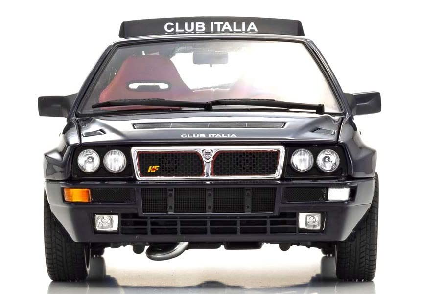 Kyosho 1/18 Lancia Delta HF Integrale Club Italia Blue Ky8343SC- Japan Figure Store - #1 Bring To You The Best Japanese Goods