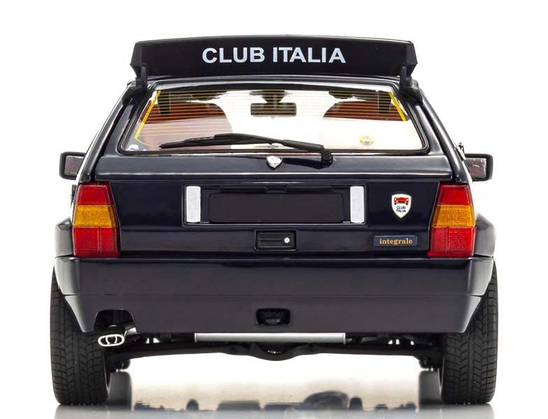 Kyosho 1/18 Lancia Delta HF Integrale Club Italia Blue Ky8343SC- Japan Figure Store - #1 Bring To You The Best Japanese Goods