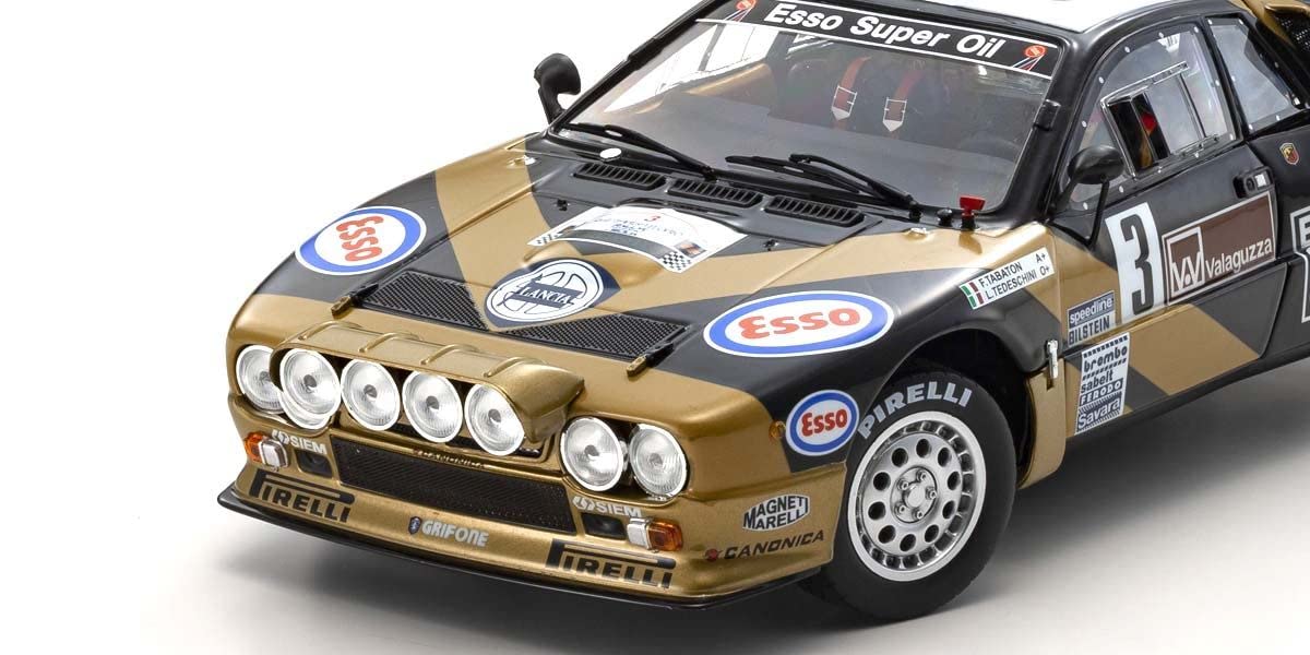 Kyosho 1/18 Lancia Rally 037 1985 Targa Florio #3- Japan Figure Store - #1 Bring To You The Best Japanese Goods