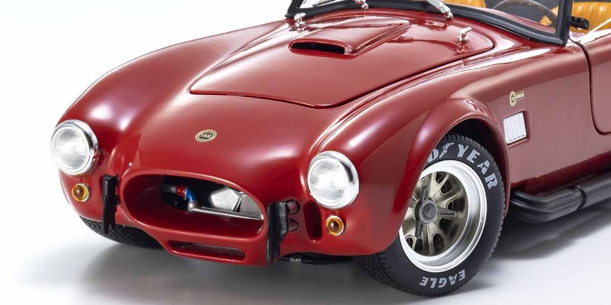 Kyosho Shelby Cobra 427 S/C 1/18 Red Ks08047R- Japan Figure Store - #1 Bring To You The Best Japanese Goods
