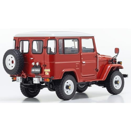 Kyosho 1/18 Toyota Land Cruiser 40 Van (Bj42V) Red- Japan Figure Store - #1 Bring To You The Best Japanese Goods