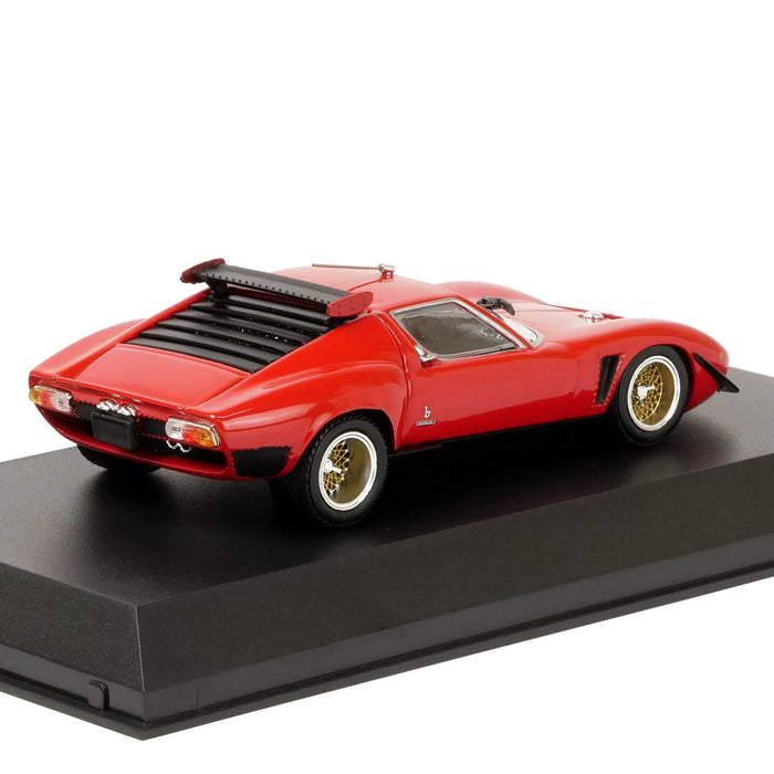 Kyosho 1/43 Lamborghini Miura Svr Red/Black- Japan Figure Store - #1 Bring To You The Best Japanese Goods