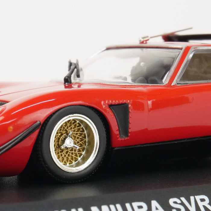 Kyosho 1/43 Lamborghini Miura Svr Red/Black- Japan Figure Store - #1 Bring To You The Best Japanese Goods