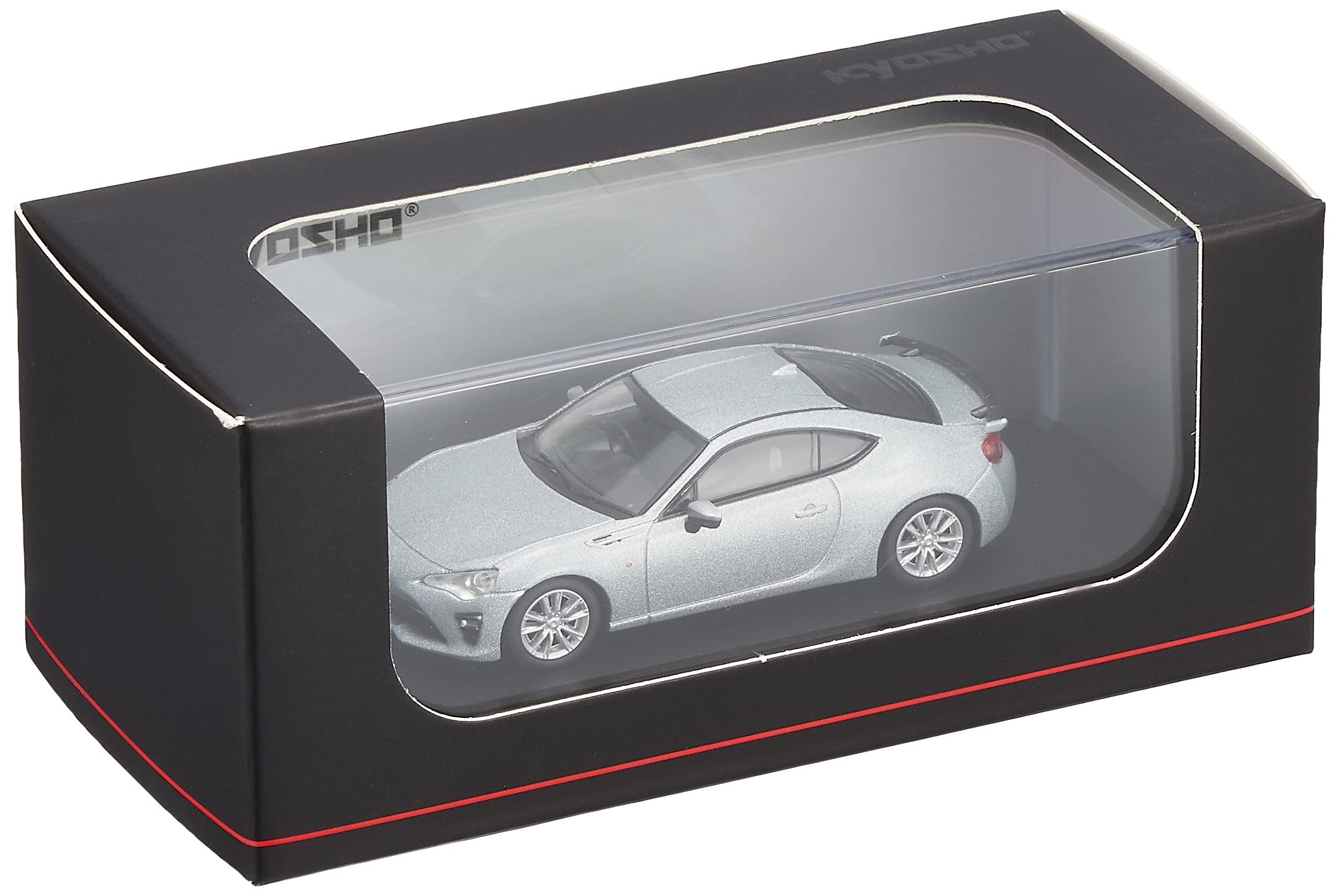 Kyosho 1/64 Toyota 86 GT Limited 2016 Silver Finished Product Japanese Vehicle Models- Japan Figure Store - #1 Bring To You The Best Japanese Goods