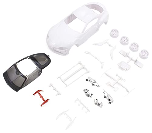 KYOSHO Mzn202 Toyota Gr Supra White Body Set With Wheel- Japan Figure Store - #1 Bring To You The Best Japanese Goods