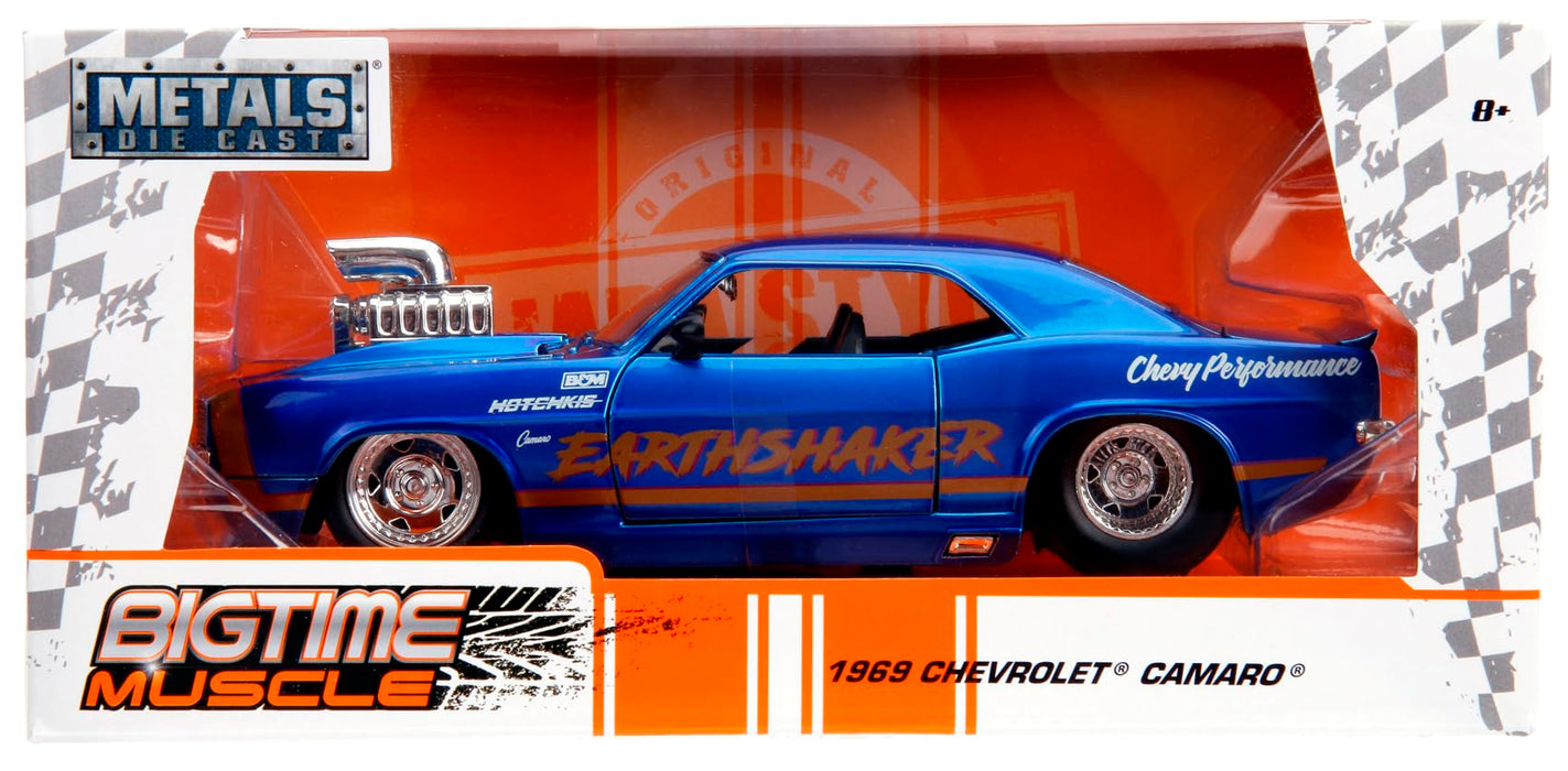 Kyosho 1/24 1969 Chevy Camaro Blue Metallic- Japan Figure Store - #1 Bring To You The Best Japanese Goods