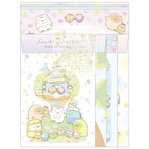Lh75101 Sumikko Gurashi Minna De Kotorikko Letter Set- Japan Figure Store - #1 Bring To You The Best Japanese Goods