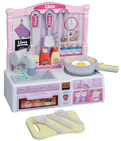 TAKARA TOMY Licca Doll Licca Chan Pon Pon Cooking Kitchen 867340- Japan Figure Store - #1 Bring To You The Best Japanese Goods