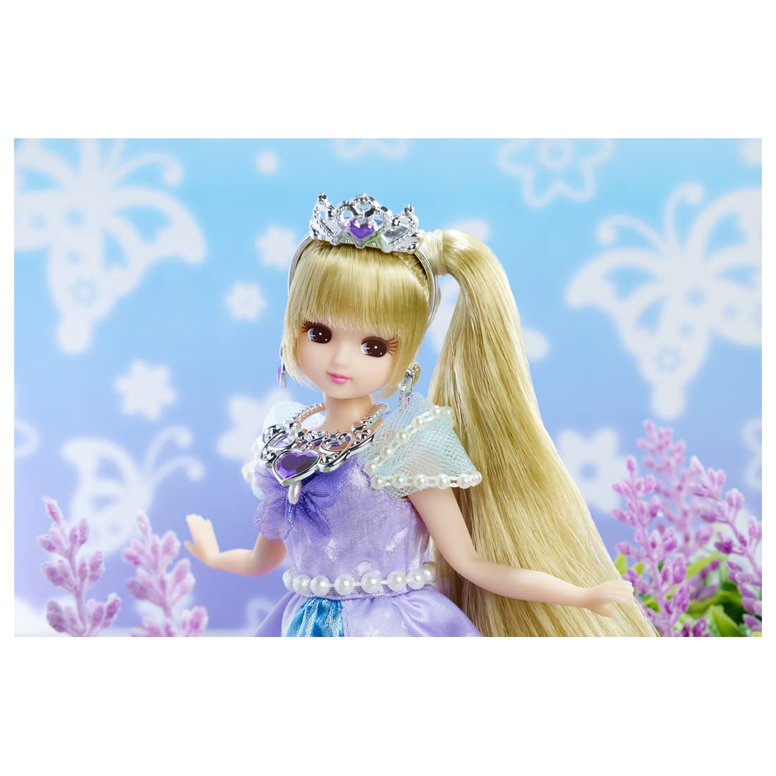 TAKARA TOMY Licca Doll Lavender Butterfly- Japan Figure Store - #1 Bring To You The Best Japanese Goods