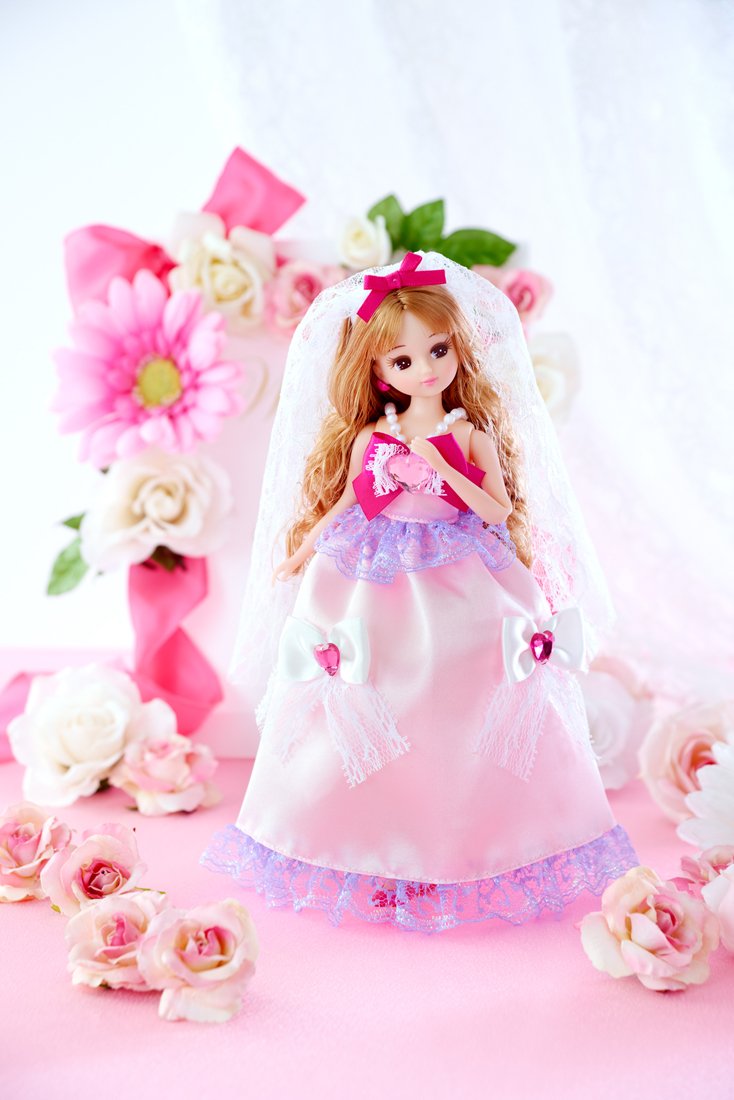 TAKARA TOMY Licca Doll Ld-05 Sparkle Wedding 118077- Japan Figure Store - #1 Bring To You The Best Japanese Goods
