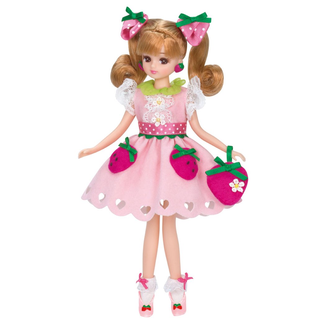TAKARA TOMY Licca Doll Ld-08 Milky Strawberry 971658- Japan Figure Store - #1 Bring To You The Best Japanese Goods