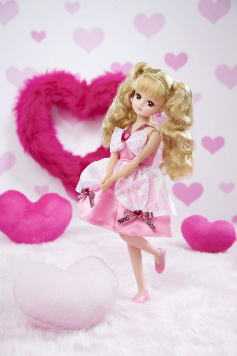 TAKARA TOMY Lw-01 Licca-Chan Pinky Heart Dress- Japan Figure Store - #1 Bring To You The Best Japanese Goods