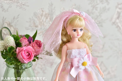 TAKARA TOMY Licca Doll Flower Wedding Dress Set Doll Not Included 842033- Japan Figure Store - #1 Bring To You The Best Japanese Goods