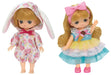 TAKARA TOMY Licca Doll Miki-Chan & Maki-Chan Dress Set Bunny Pajamas And Ice Cream Dress- Japan Figure Store - #1 Bring To You The Best Japanese Goods