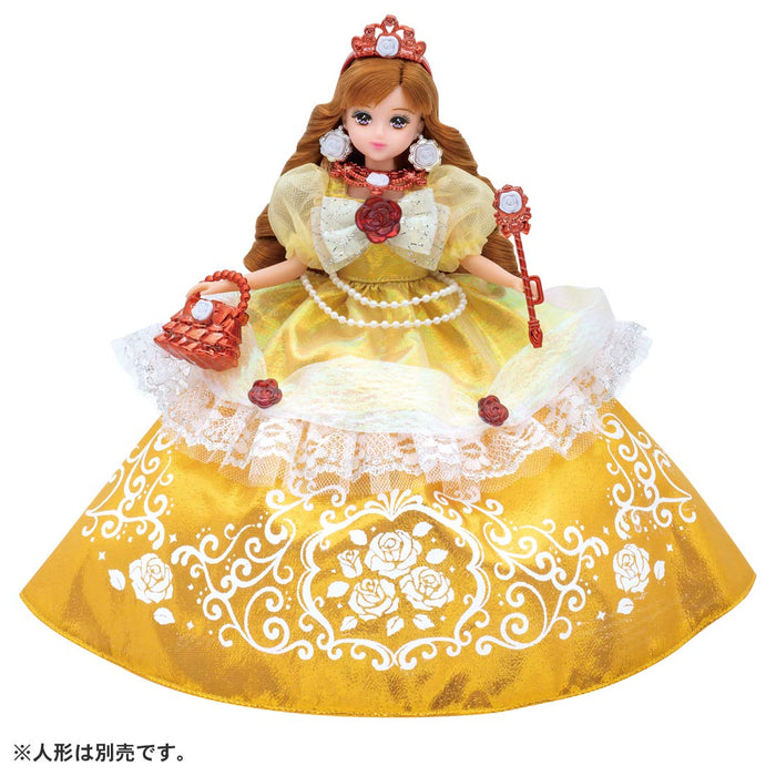 TAKARA TOMY Licca Doll Dreaming Princess Elegant Rose Dress- Japan Figure Store - #1 Bring To You The Best Japanese Goods