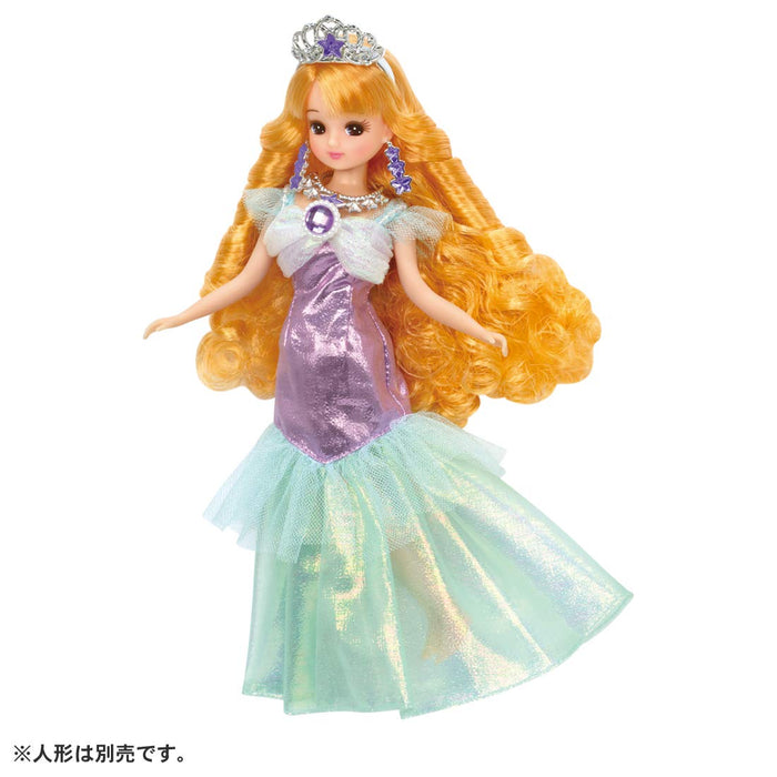 TAKARA TOMY Licca Doll Dreaming Princess Mermaid Jewel Dress- Japan Figure Store - #1 Bring To You The Best Japanese Goods