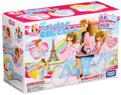 TAKARA TOMY Licca Doll Electric Bicycle Doll Not Included 811244- Japan Figure Store - #1 Bring To You The Best Japanese Goods
