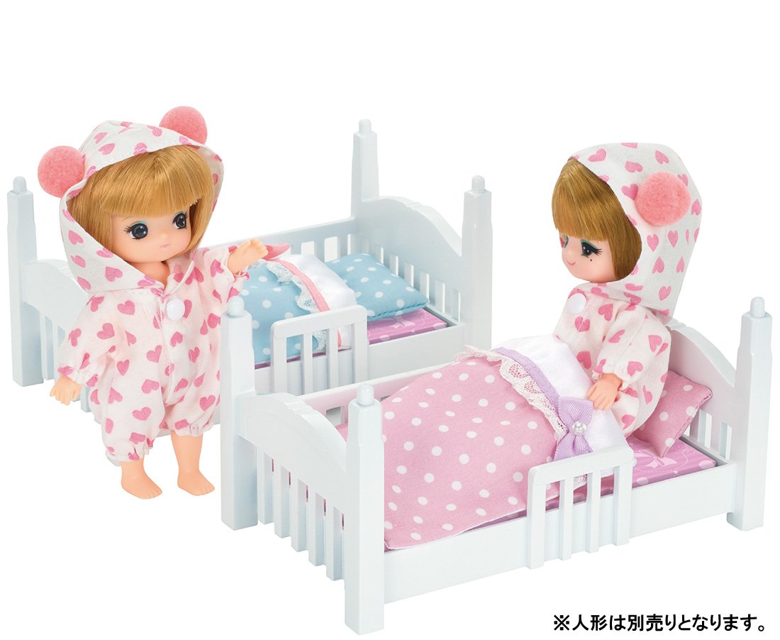 TAKARA TOMY Licca Doll Mikichan Makichan Bunk Beds Doll Not Included 829041- Japan Figure Store - #1 Bring To You The Best Japanese Goods