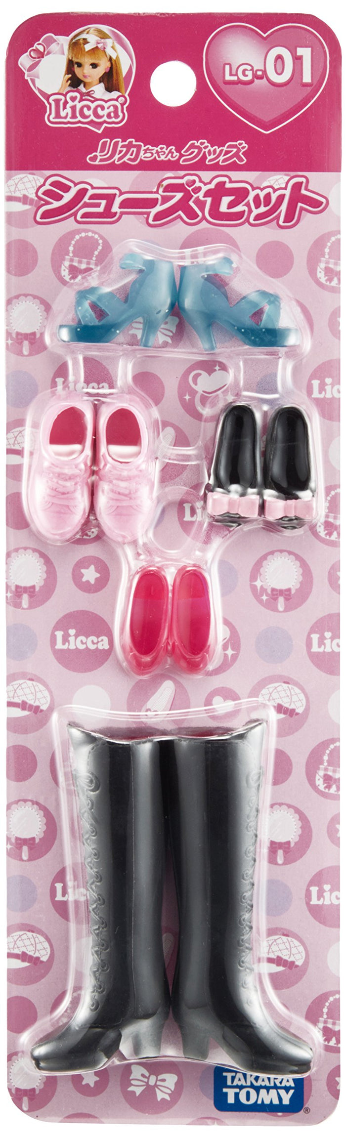 TAKARA TOMY Licca Doll Licca Chan Shoes Set Doll Not Included 426554- Japan Figure Store - #1 Bring To You The Best Japanese Goods