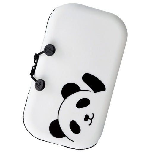 Lihit Lab Japan Zipper Pouch Punilabo Panda A-7716-6 Bulk Set Of 3- Japan Figure Store - #1 Bring To You The Best Japanese Goods