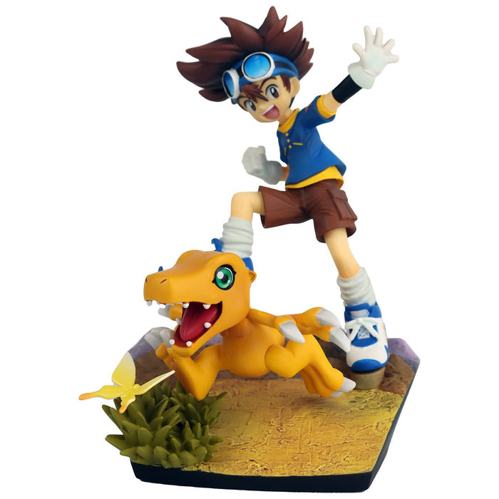 Megahouse Gem Series Digimon Adventure Taichi Yagami & Agumon 20th Anniv. Figure- Japan Figure Store - #1 Bring To You The Best Japanese Goods